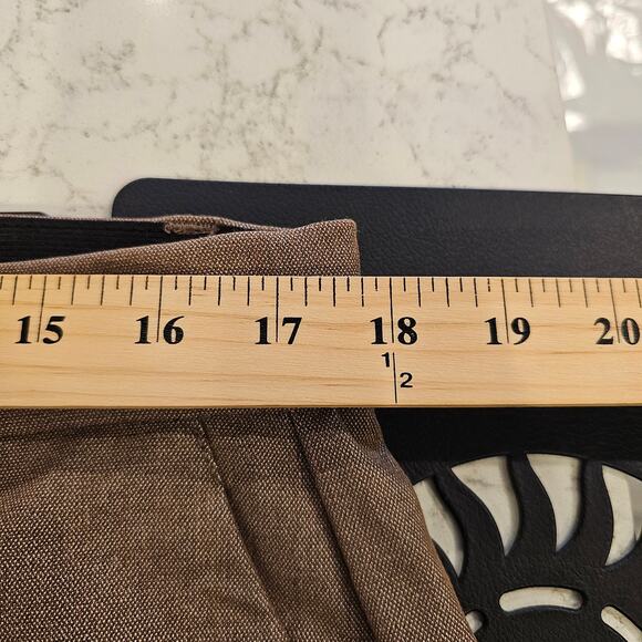 NEW Studio Torrid Pants Women's 14 Khaki Tan Woven Core Trouser Ankle NWT NEW - Picture 5 of 6